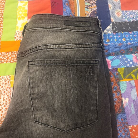 Articles of Society Distressed Black Jeans Sarah Skinny Jeans Size 28 - Picture 5 of 13